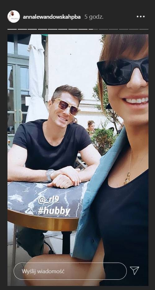 Anna i Robert Lewandowscy