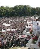 Benedykt XVI pozdrowił po polsku ludzi pracy na Jasnej Górze