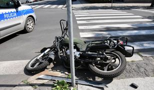 Tragiczny wypadek na motocyklu. 11-latek w szpitalu, jego ojciec nie przeżył