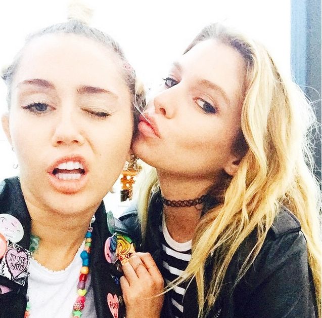 Miley Cyrus, Stella Maxwell 