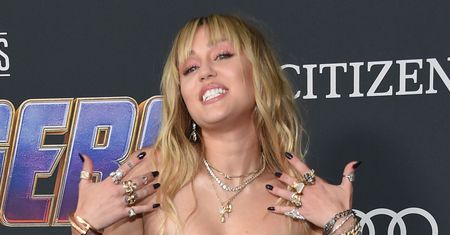 Miley Cyrus i Liam Hemsworth na premierze "Avengers: Endgame"