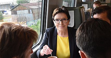 Kopacz w drodze na Dolny Śląsk