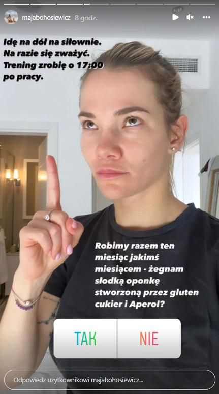 Maja Bohosiewicz przechodzi na dietę