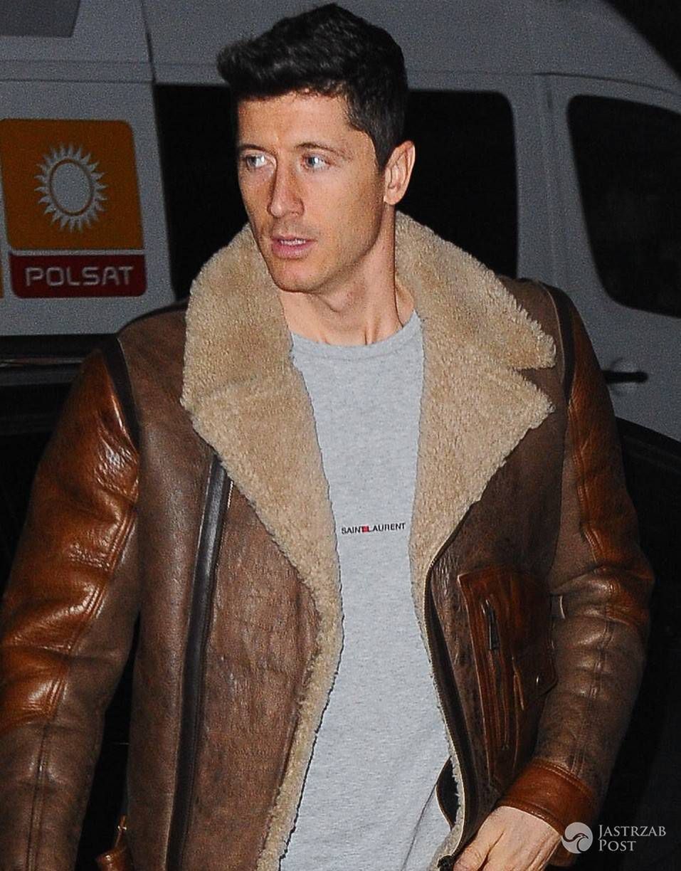 Robert Lewandowski na zgrupowaniu przed meczem Polska-Urugwaj (10 listopada)