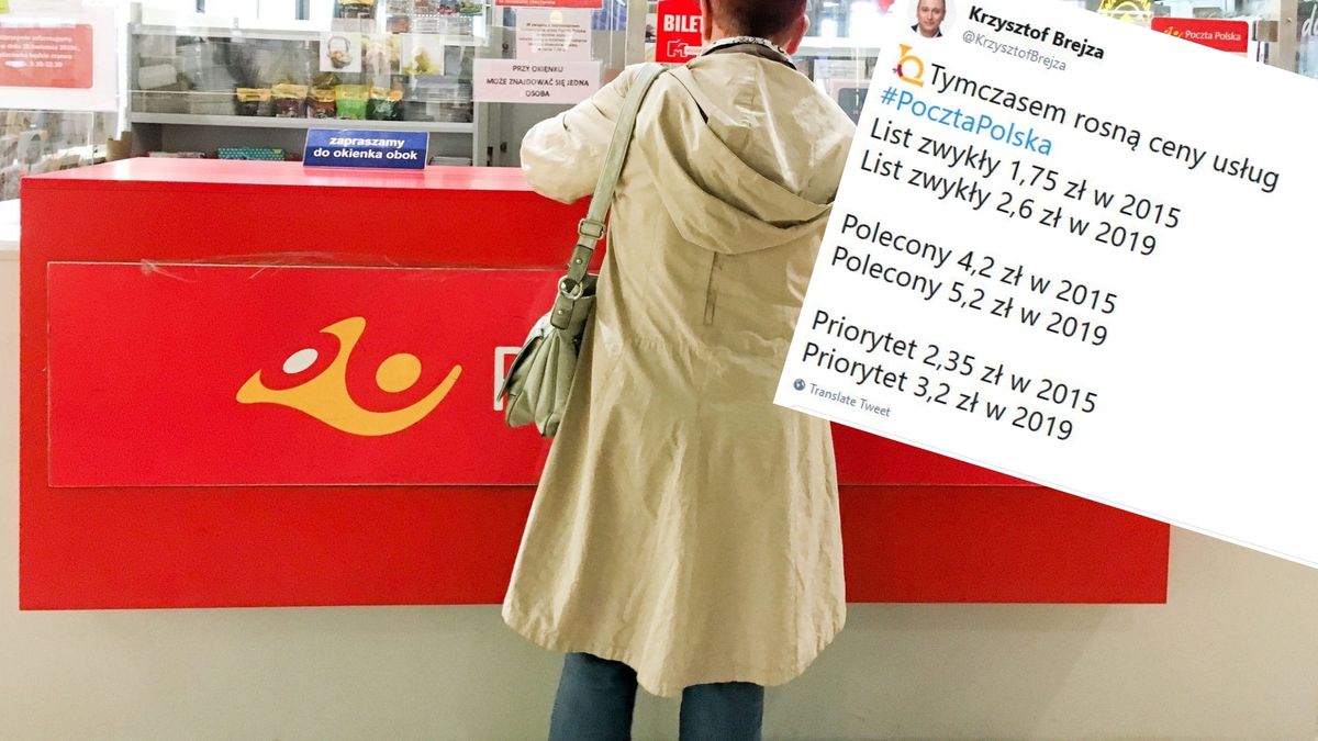 Ceny usług pocztowych rosną, a ceny u kurierów od lat są takie same. 