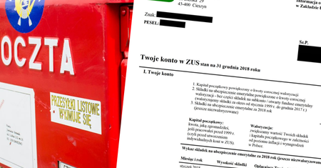 Listy od ZUS już w drodze. Zakład wysłał je do 12 mln Polaków, 7 mln wciąż czeka