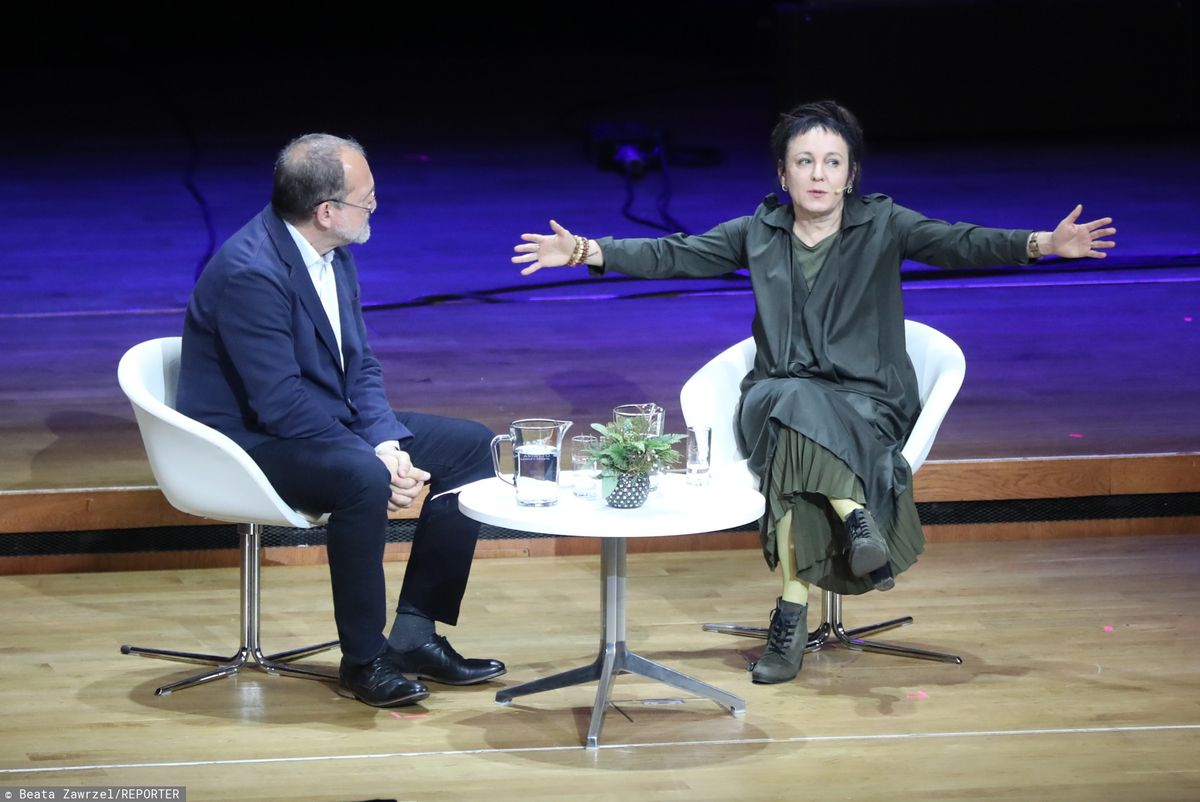 Olga Tokarczuk na Conrad Festival. "Bohaterowie wybierają drogę w lewo"