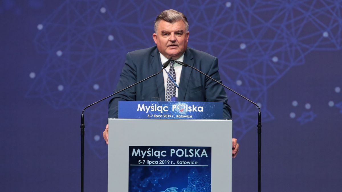 Tadeusz Romańczuk - do niedawna wiceminister, teraz prezes spółdzielni Bielmlek. Tej samej, która stoi na skraju upadłości