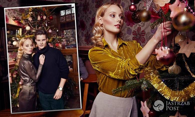 Gwiazdy Top Model poczuły święta! Jagoda Judzińska i Michael Mikołajczuk w pięknej bożonarodzeniowej sesji