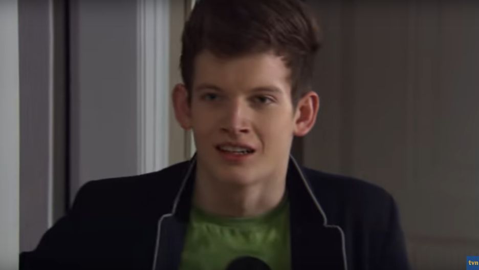 Scena z serialu "Przepis na życie".