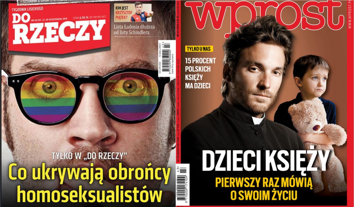 Dzieci księży przerywają milczenie. Przegląd okładek poniedziałkowych tygodników