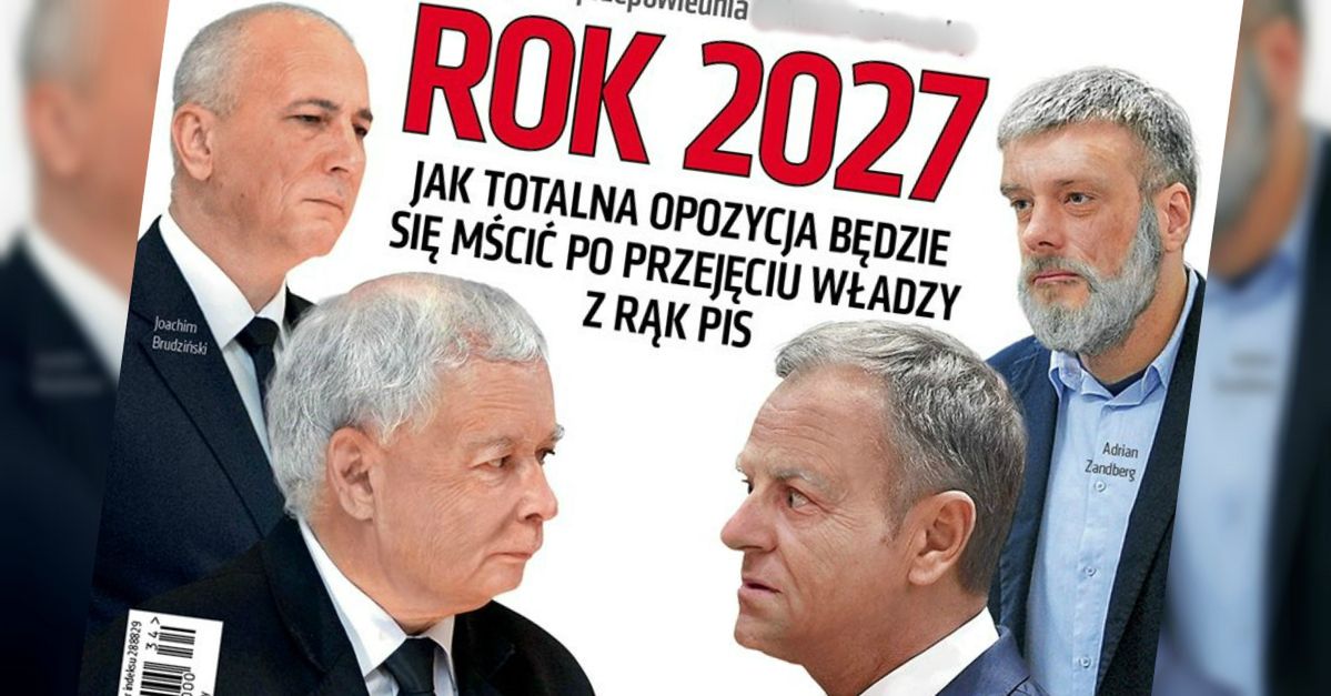 Mroczna przyszłość PiS na okładce tygodnika. To nie "Newsweek"