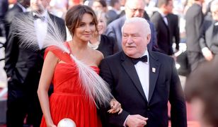 Dominika Kulczyk w czerwonej kreacji na imprezie w Cannes