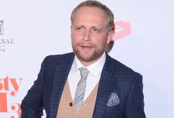 Piotr Adamczyk nie musiał pokazywać żony. Zrobił to za niego Marcin Gortat