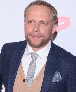 Piotr Adamczyk nie musiał pokazywać żony. Zrobił to za niego Marcin Gortat