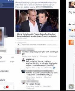 Ciąg dalszy afery z homofobicznymi komentarzami. Za co Facebook zablokował reportera WP?