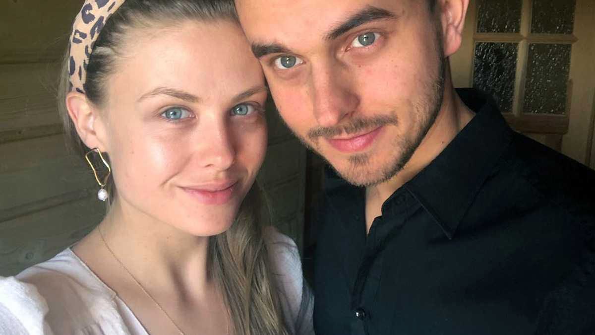 Anna Karczmarczyk i Pascal Litwin dzieci