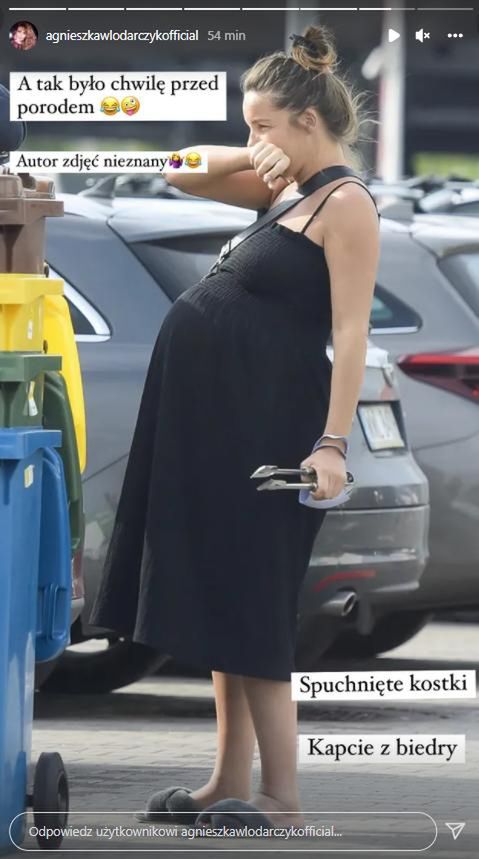 Agnieszka Włodarczyk w ciąży