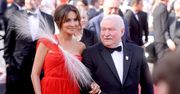 Dominika Kulczyk w czerwonej kreacji na imprezie w Cannes