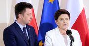 Strajk nauczycieli. Konferencja Beaty Szydło i Michała Dworczyka