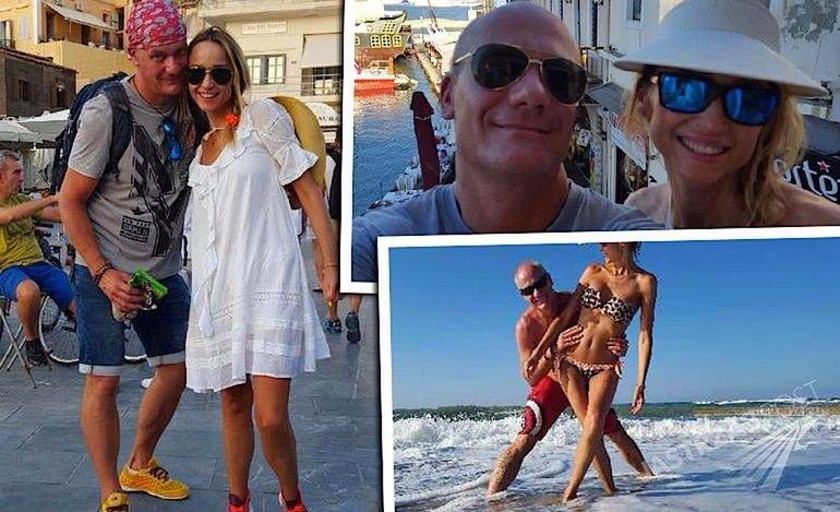 TYLKO U NAS! Piotr Zelt z narzeczoną na egzotycznych wakacjach. Katarzyna Krawczyk pokazała idealną sylwetkę w bikini