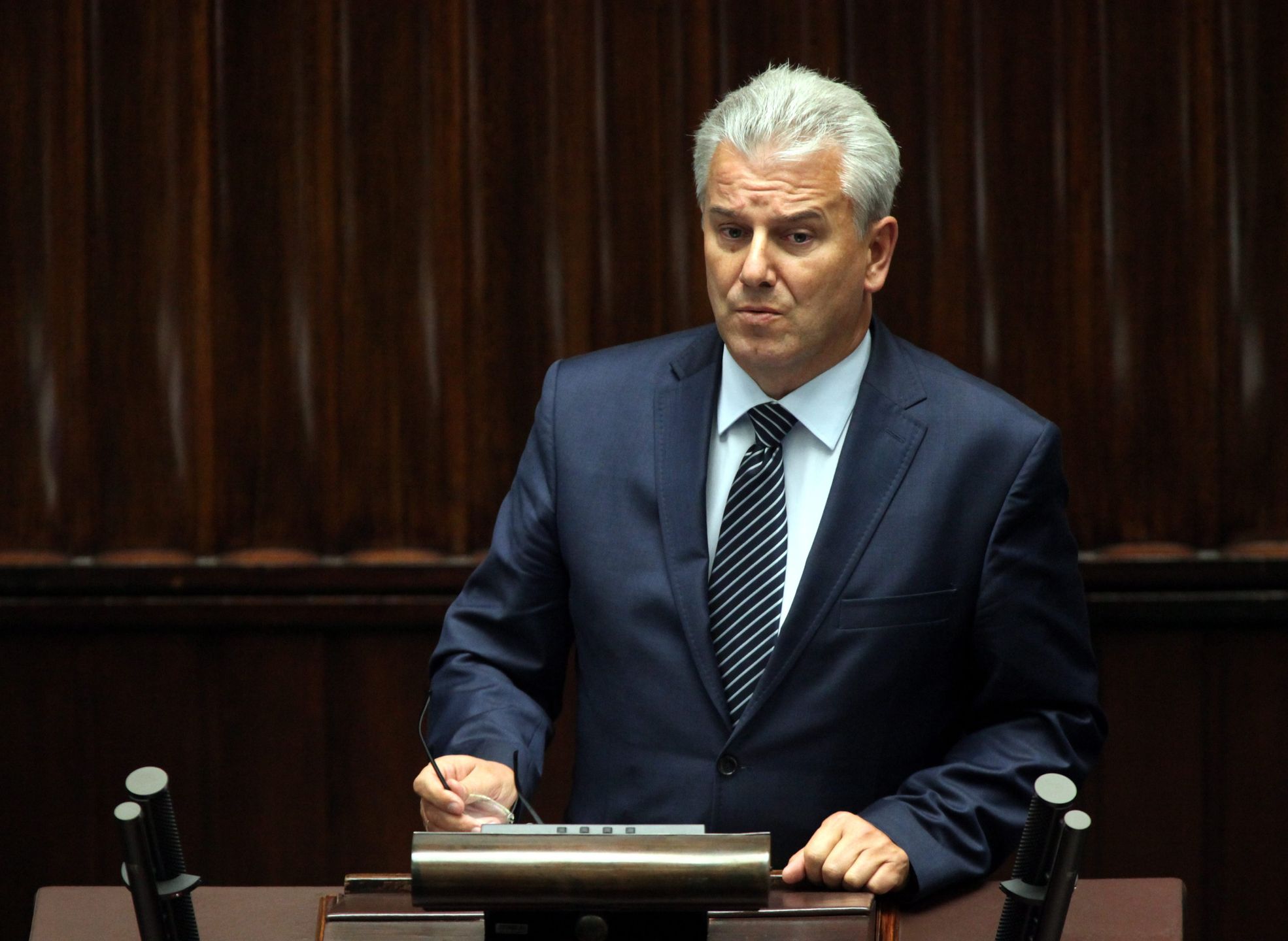 Cezary Grabarczyk stawił się w prokuraturze
