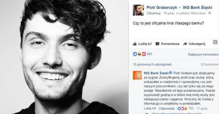 Burza w sieci po publikacji naszego wywiadu z Michałem Kwiatkowskim. ING Bank Śląski odpowiada!