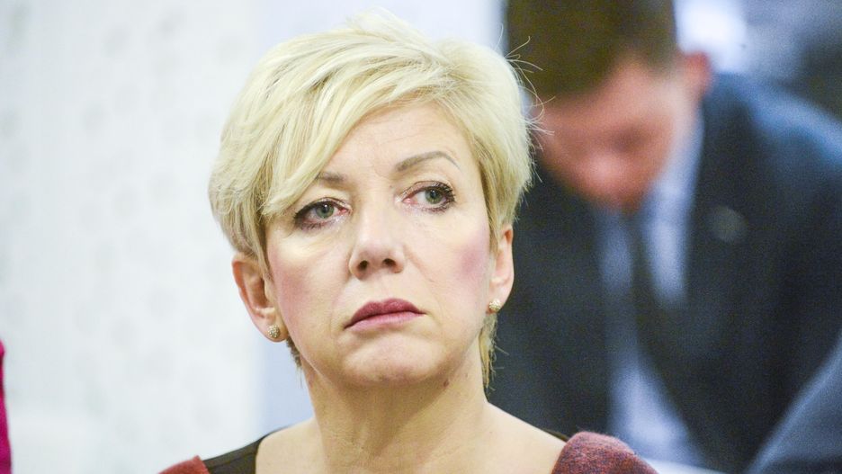 Podczas odkrycia urządzenia w biurze Agnieszki Hanajczyk trwało spotkanie członków partii