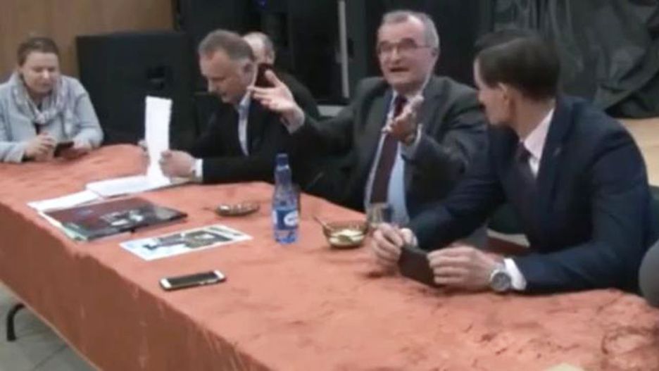 Mieszkańcy uważają, że zachowanie pracownika IPN było skandaliczne