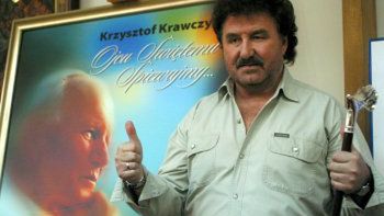 Krzysztof Krawczyk podczas promocji płyty