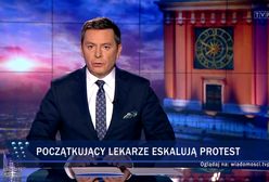 "Wiadomości" TVP nadal atakują lekarzy rezydentów. I tych, którzy ich wspierają