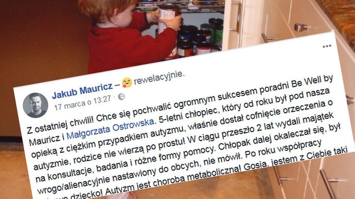 Dietetyk pochwalił się cudownym uzdrowieniem dziecka