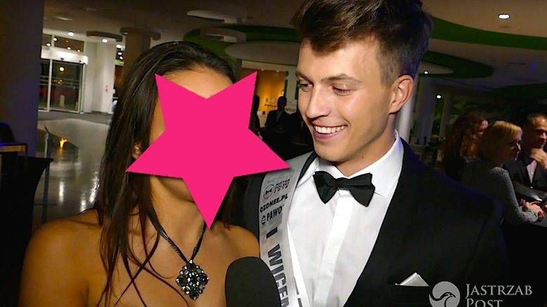 Dominik Maj z dziewczyną