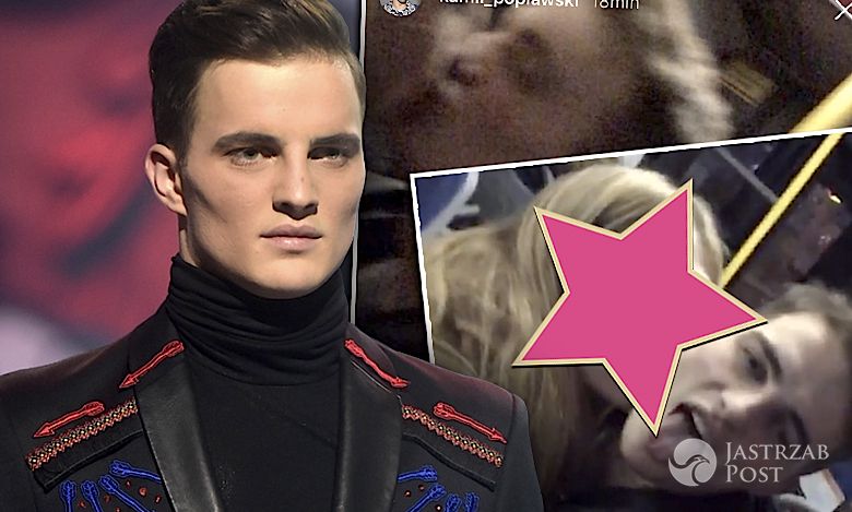 Namiętne pocałunki Patryka Grudowicza z dziewczyną po wygranej w Top Model 6!