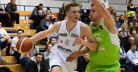 Biofarm Basket Poznań wyraźnie przegrał na własnym parkiecie