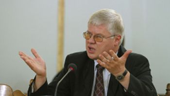 Jerzy Hausner zeznaje przed sejmową komisją śledczą