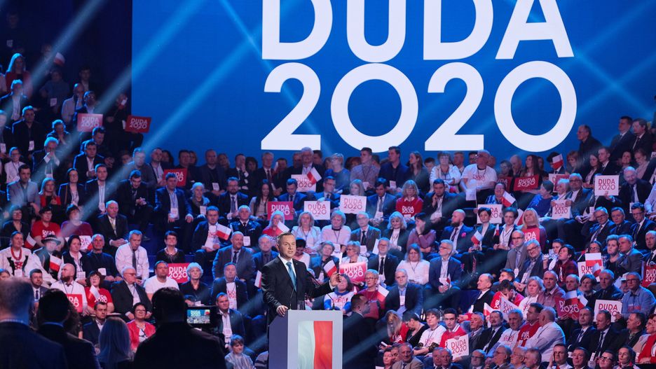 Wybory prezydenckie 2020. Konwencja prezydenta Andrzeja Dudy