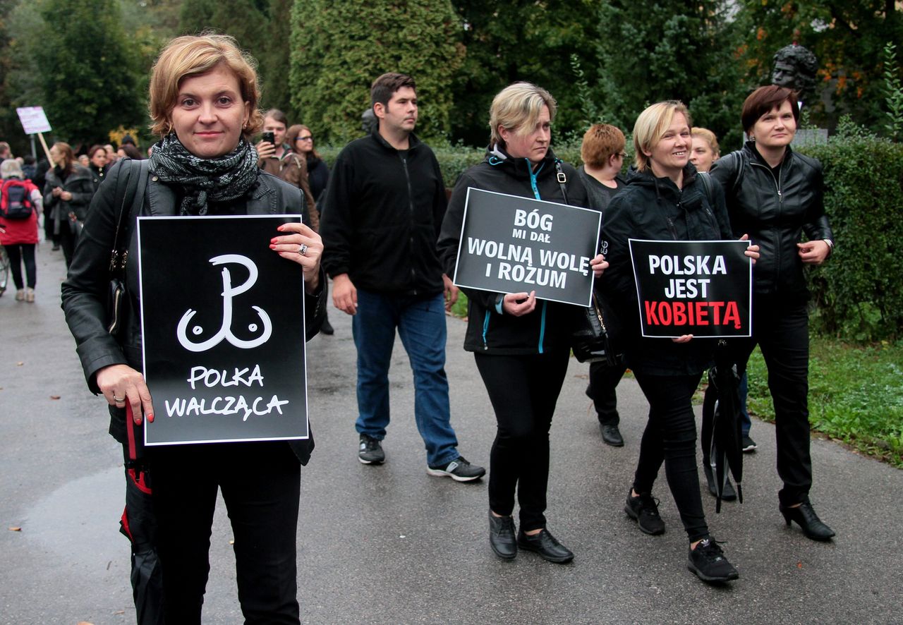 Skazał organizatorkę "Czarnego Protestu". Sędzia z Kielc awansował