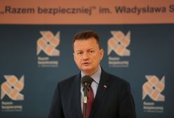 Mariusz Błaszczak odwiedził rannych policjantów. "Oni zrobili co trzeba, co należy. Ten bandyta był bezwzględny"