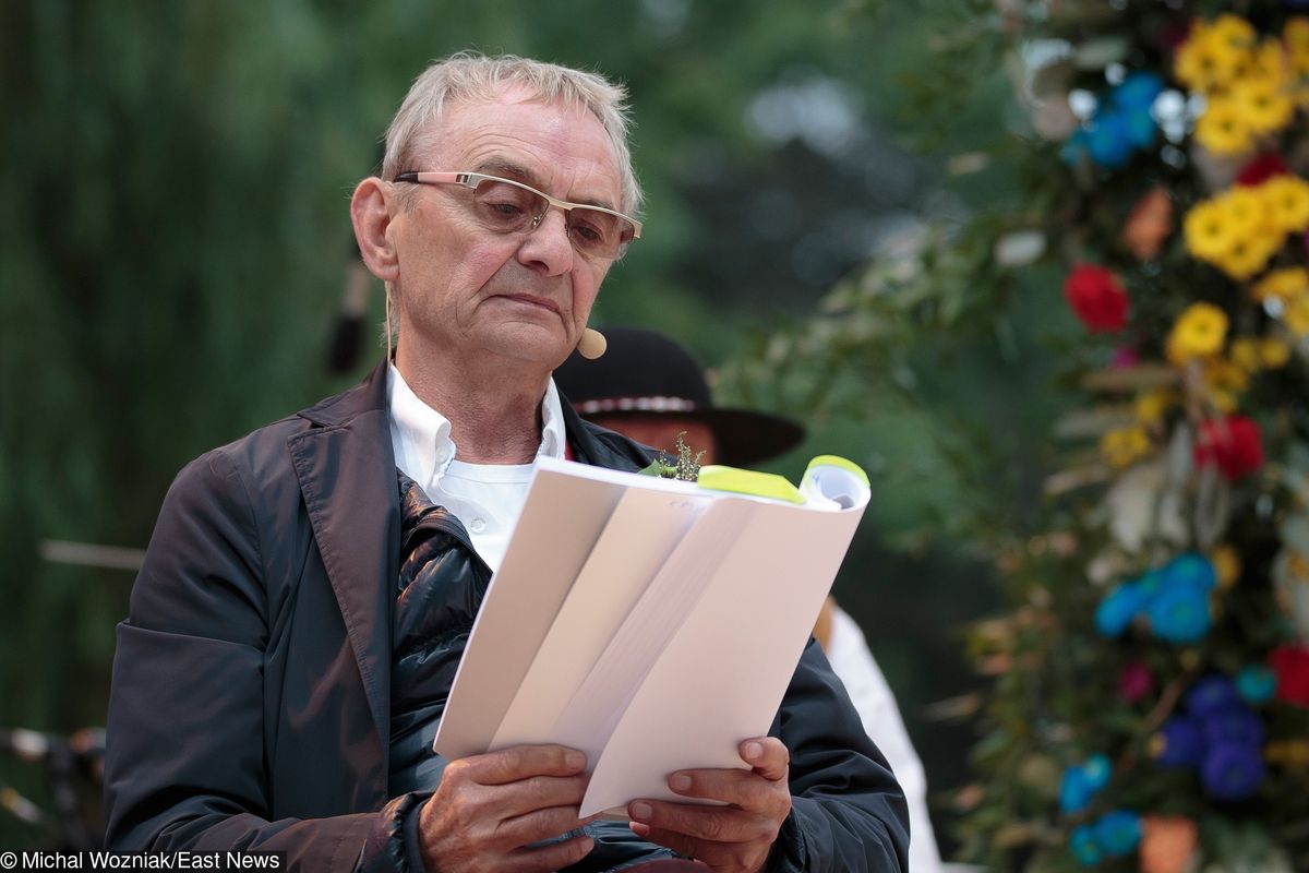 Bończak zażartował przed konferencją. Dyrektorka teatru straciła pracę