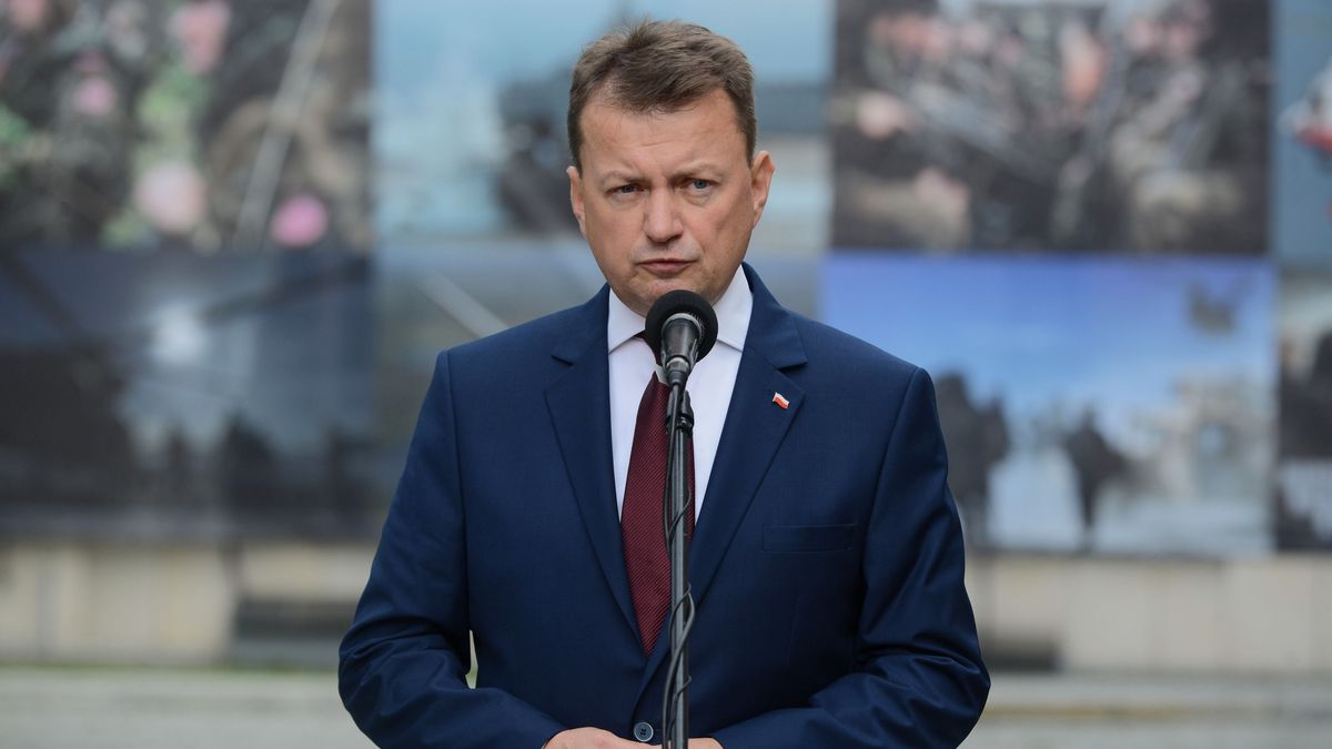 F-35 w Polsce? Na zdj. Mariusz Błaszczak Minister Obrony Narodowej