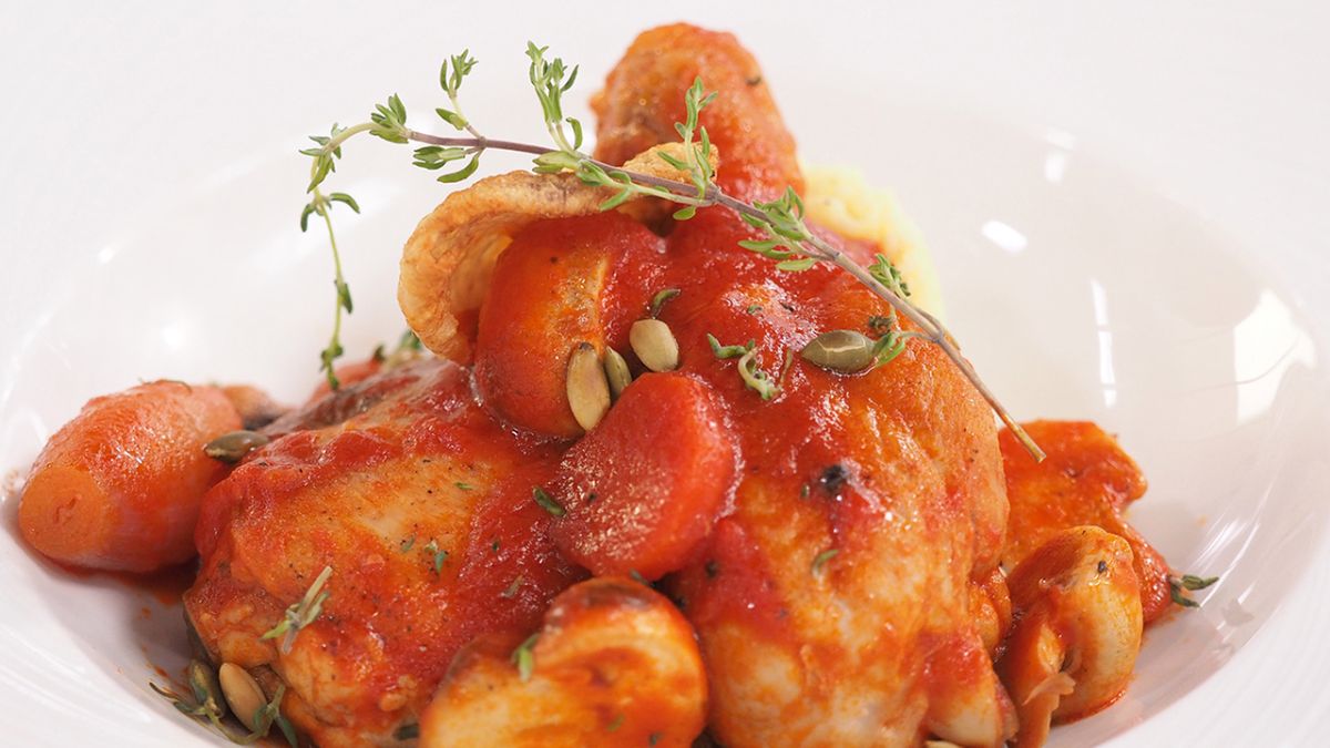 Poulet Marengo - ulubione danie Napoleona