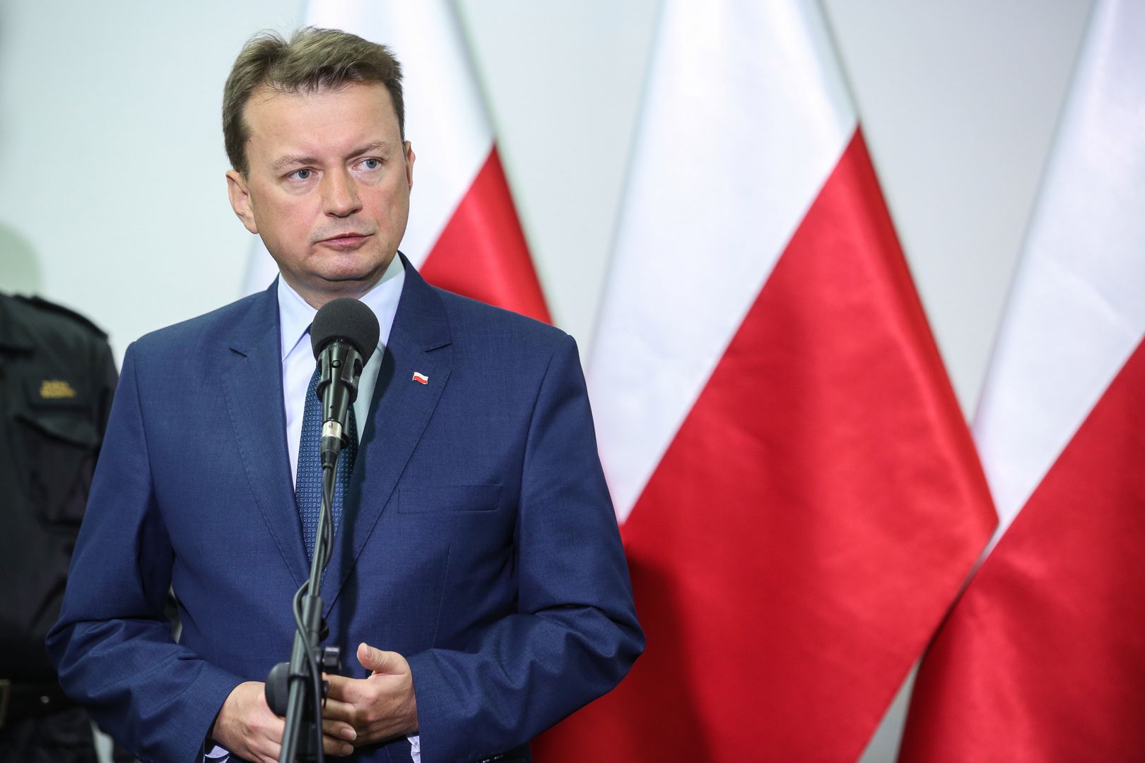 Minister spraw wewnętrznych i administracji Mariusz Błaszczak