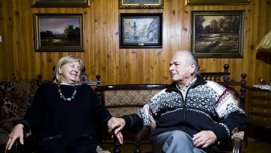 Maria i Czesław Kiszczak