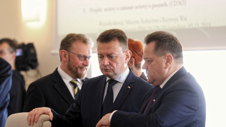 Mariusz Błaszczak odniósł się też do słów Donalda Tuska oraz protestu policjantów