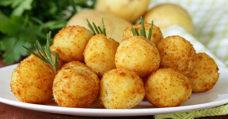 Chrupiące i pyszne kuleczki ziemniaczane