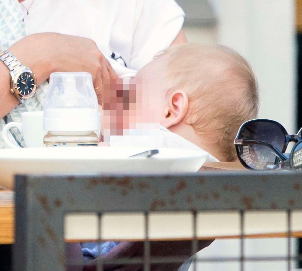 Magdalena Boczarska karmiła syna piersią w restauracji