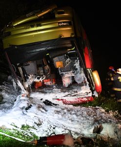 Leszczawa: Autokar spadł ze skarpy. Co najmniej 3 ofiary śmiertelne