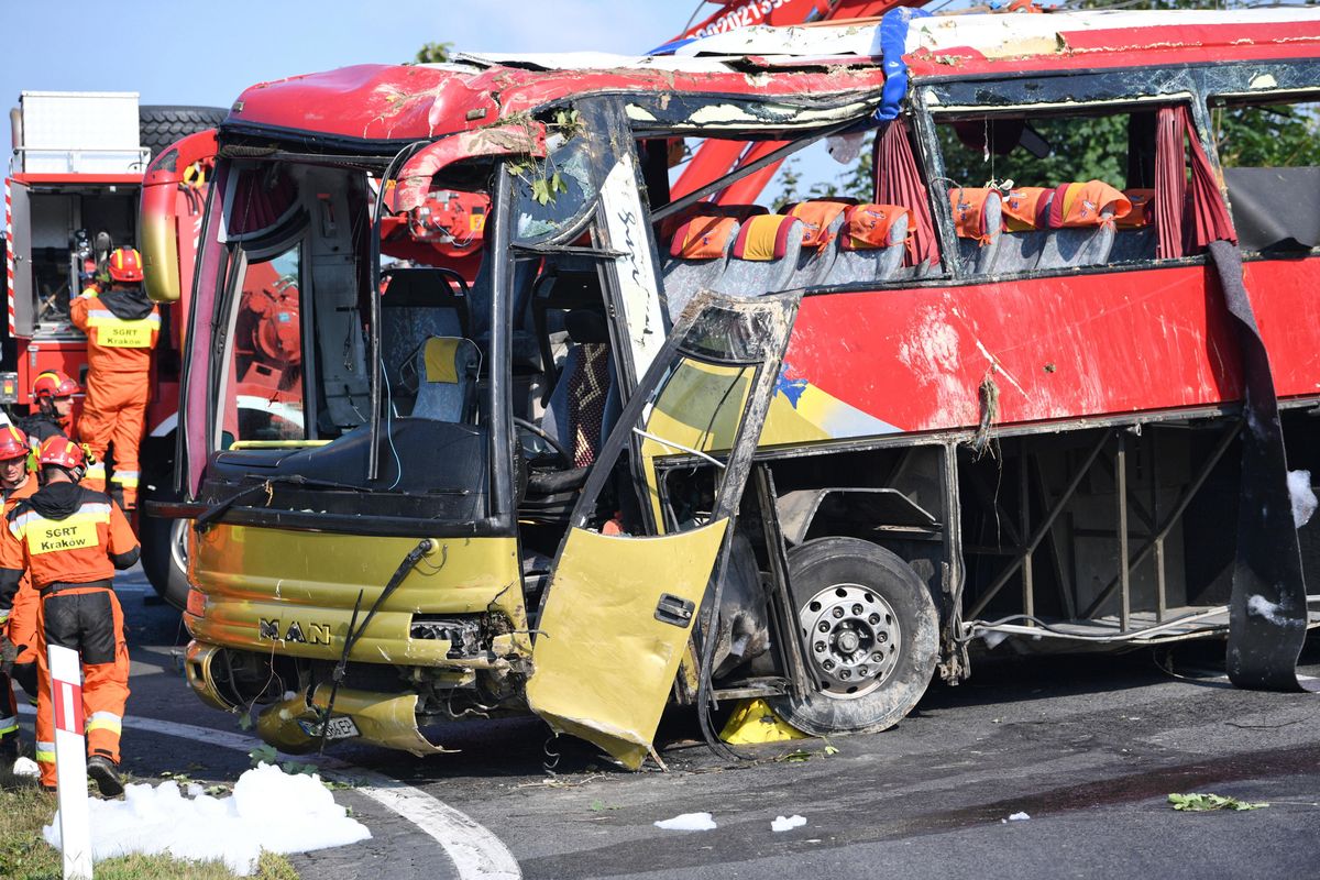 Nowe fakty ws. wypadku w Leszczawie Dolnej. Kierowca ukraińskiego autokaru aresztowany