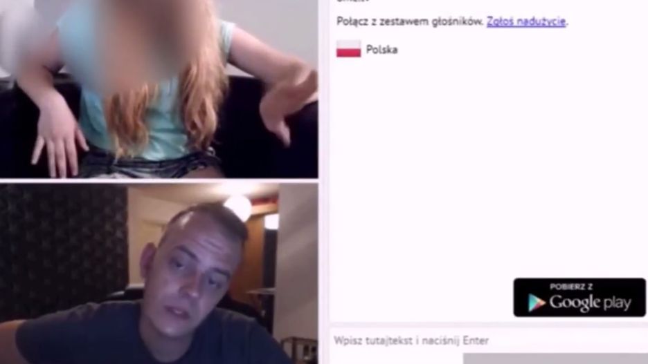 "Mahonek" zaczepiał nastolatki na czatach wideo